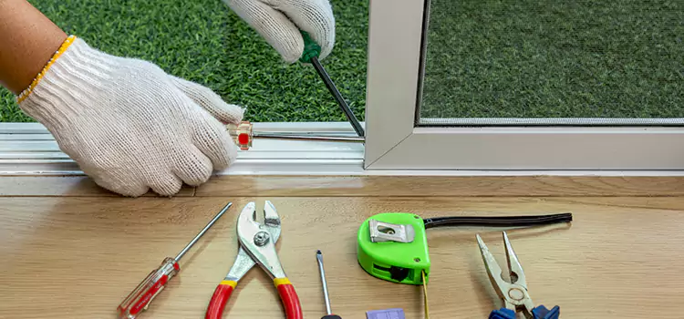 Sliding Door Track Replacement in Midwest City, OK